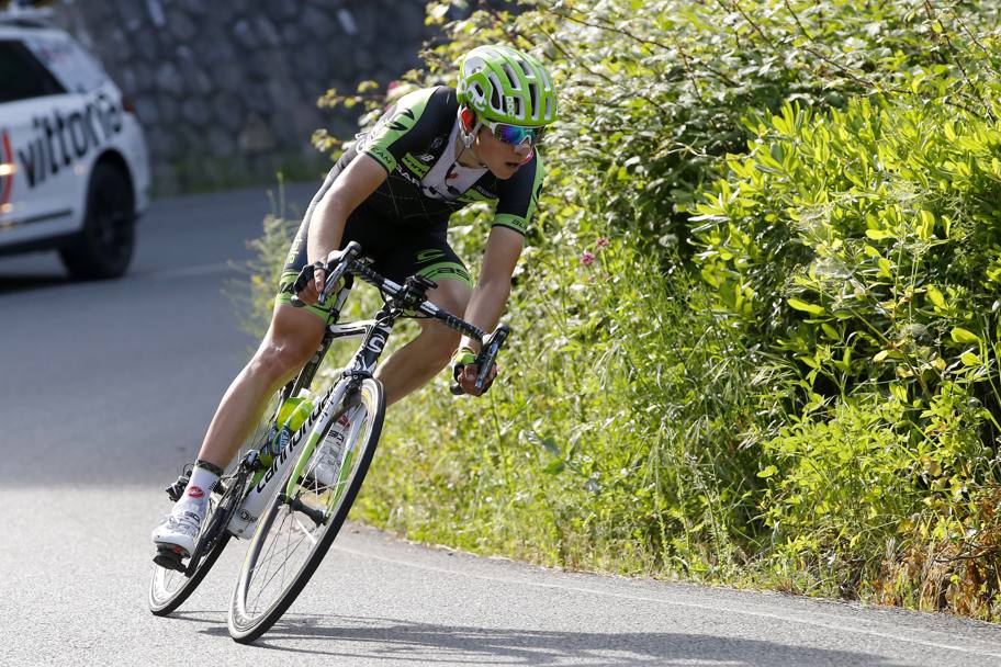 A 14 km da La Spezia  nata una stella: Davide Formolo, a 22 anni, ha fatto il gigante nella quarta tappa del Giro d&#39;Italia coronando una giornata in fuga con un attacco da campione. Prima vittoria della carriera al suo primo Giro d&#39;Italia: un capolavoro. Bettini